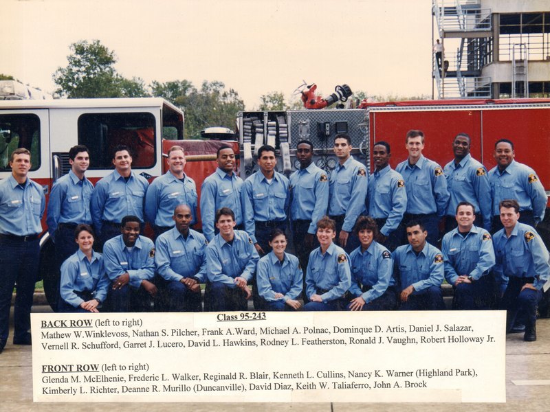 DFR Recruit Class 243 1995