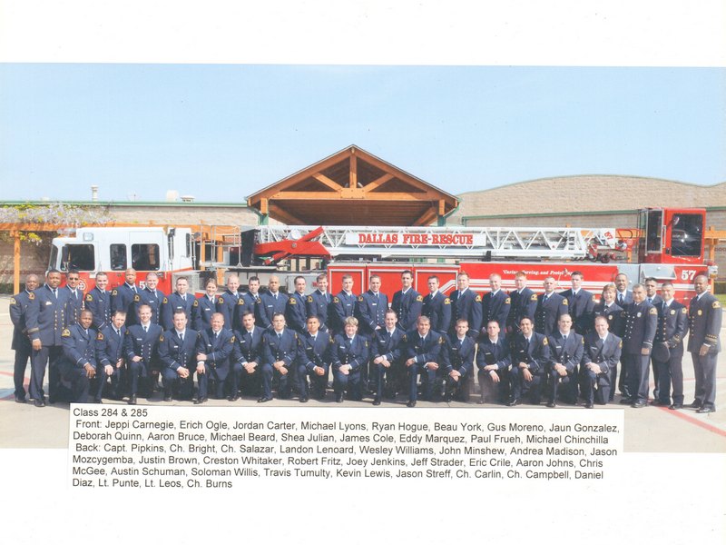 DFR Recruit Class 284 and 285