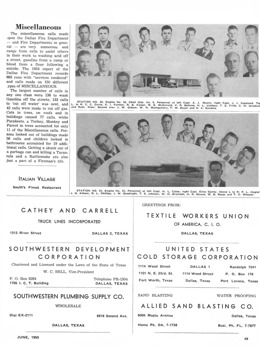1955 Texas Fireman page 49